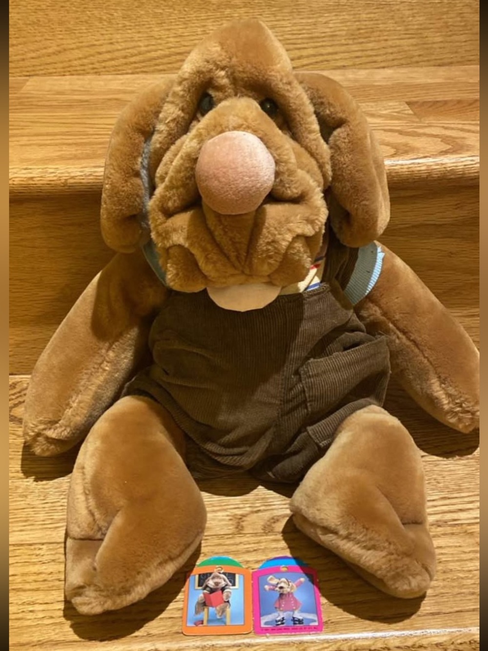 Vintage Heritage Collection Wrinkle Dog Hand Puppet Ganz Bros